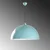Opviq Luster Kure 236, 45-135cm, O60 cm, Tirkizni