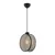 Opviq Luster Drum, 24x9cm, Sivo-crni