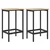 vidaXL Barski stol 2 pcs Sonoma hrast 40 x 32 x 74 cm Inženirski les