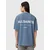 AllSaints Majica Underground  golobje modra / bela