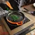 Cast iron frying pan, 16 cm, Orange - LAVA