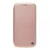 Maska na preklop Teracell Flip Premium za Samsung S23 roze zlatna