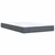 Vidaxl Box spring postelja z vzmetnico temno siv 120x190 cm žamet