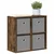 Kreveta s ladicama Dimljeni hrast 49,5 x 22 x 47 cm