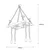 Conceptum Hypnose Luster Erebos-102-AV, 100cm60x34 cm, 4xE27, 40W