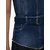 Desigual Obleka  moder denim / črna