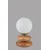 Opviq Stona lampa Mars, Braon-bela