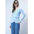 Trend Alacati Stili Ženska bluza Alc-X14707, Plava