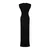 Trendyol Black Wadding Long Woven Evening Dress