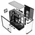 Modecom Kućište PC MODECOM Volcano AQ200 ARGB Midi Tower - ČRNo