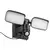 RABALUX Leszno Spoljna zidna lampa, Solarna, LED, IP54, 10W, 800lm, Crna