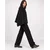 Vero Moda VMUNALAURA WOOL BLEND Črna