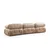 Atelier del Sofa Fotelja Bubble O1 95x75x95cm Krem