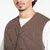 Telovnik FTSHP Silver Lining Quilted Vest UNISEX Brown L