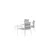 Venture Design Sofa set miza 45x60x90 cm bela