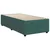 Vidaxl Box spring postelja z vzmetnico temno zelena 100x200 cm žamet
