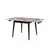 Hanah Home Trpezarijski sto Totem 80x75x80cm Beli mermer