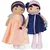 Bábika pre bábätká s melódiou Tendresse Aurore K Doll Kaloo 32 cm z jemného materiálu v modrých šatočkách od 0 mes K970009