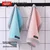 King Shore Set peškira, 33x68cm, 2 komada, Roze-plavi