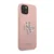 Maska Guess Saffiano Big 4G za iPhone 13 (6.1) metal pink.