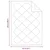 Vidaxl Poletna odeja Bela 220 x 155 x 3 cm Poliester