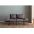Atelier del Sofa Dvosed na razvlačenje Viper 2, Sivi