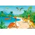Samolepilna tapeta v deželi dinozavrov - 245x165