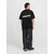 JACK & JONES Majica JCOUNION črna/bela