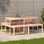 Vidaxl Piknik miza 160x134x75 cm trden les douglas