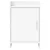 vidaXL Posteljne mize Bela 40 x 30 x 60 cm Inženirski les