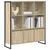 Ormarić za knjige 2 pcs Sonoma 99,5 x 30 x 108 cm