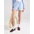 VERO MODA Hlače VMTHILDE golobje modra/bela