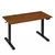 ModernHome električni radni sto 140 × 60 cm, podesiva visina 72–118 cm, tamni hrast