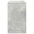 Kreveta Betonski sivi 120 x 41 x 75 cm Konstruirano drvo