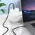BLAVEC Candy pleten USB-C kabel PD 60W 3A 3m Apple CarPlay/Android Auto CCA-UC3B30 črne barve