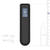 Digitalni bullet vibrator BLACQ, črn
