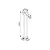 RABALUX Telde Spoljna podna lampa, LED, IP54, 14W, 900lm, Antracit