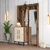 HANAH HOME Cipelarnik sa čivilukom Berlin BC Walnut Cream