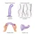 strap-on-me Dildo Plug P&G Size XXL Metallic Lilac
