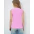 Trend Alacati Stili Ženska bluza bez rukava Alc-X13729, Okrugli izrez, Roze