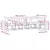 Set vanjskih sofa s jastukom 6 pcs Prirodna i bež