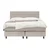 Boxspring Krevet Primo 180/200 cm , sivobraon
