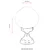 Opviq Spoljna zidna lampa BSU-68187-BSY-M3-KOP, 32 cm, E27, IP65, Crna