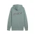 Puma PREMIUM Essentials Relaxed Graphic Hoodie Unisex, Green, Size XL, Clothing