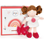 Doudou Jolijou lutka Miss Blanche 21 cm