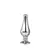 Dream Toys Gleaming Love Pleasure Plug Silver Small