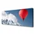 tulup.si Slika na platnu Balon peaks zimske gore 120x60 cm