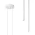 Sollux SL.1303 - Luster na sajli PASTELO 2xG9/8W/230V bela