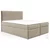 Boxspring postelja 78 - 200x200 cm