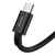 BASEUS Kabel Superior za Huawei USB – USB-C 11 V/6 A SuperCharge, 2 m – črn